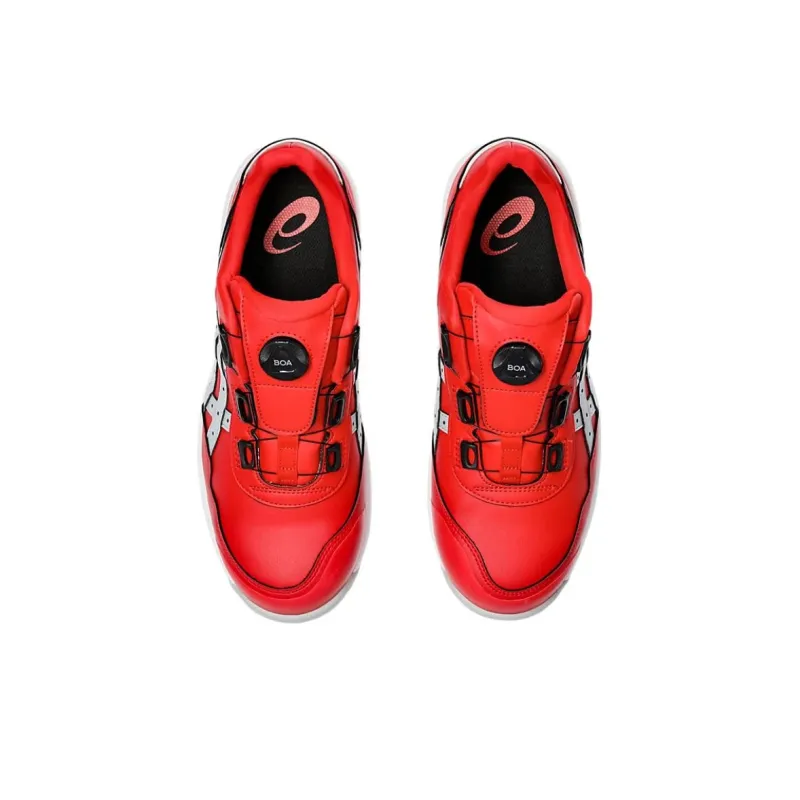 Asics Winjob Anti Slip And Wear Resistant Lightweight Low Top Running Shoes Unisex Red Gray-3