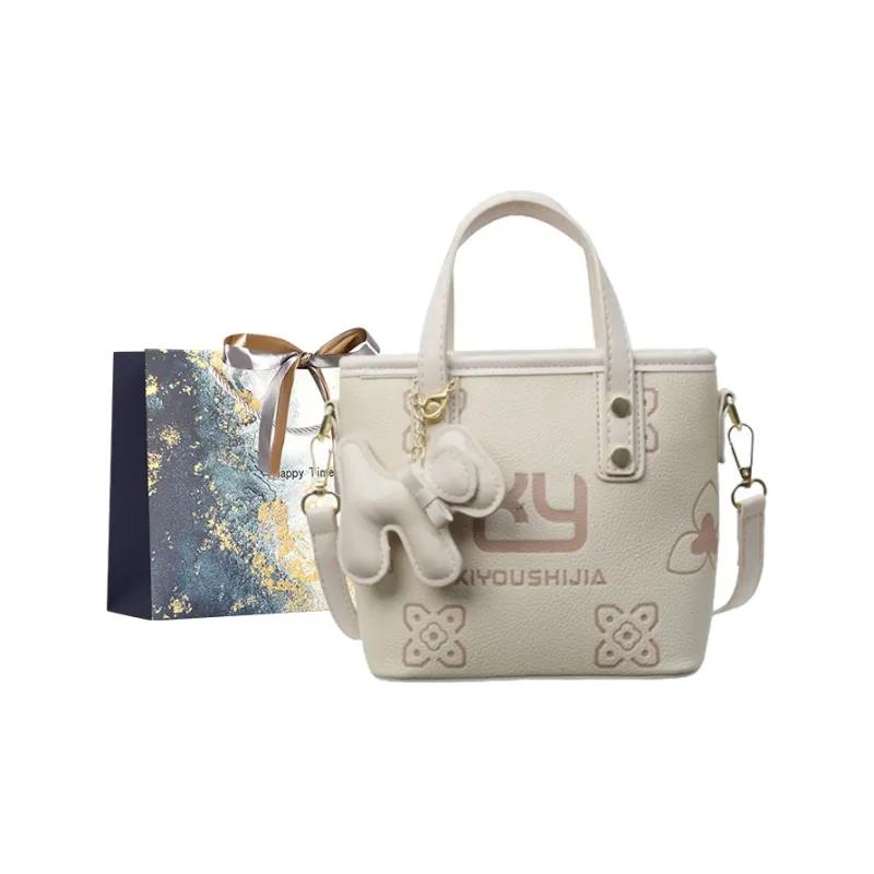Iman's House PU One Shoulder Handbag Women's Blue+Charm/Pink+Charm/Purple+Charm/Green+Charm-5