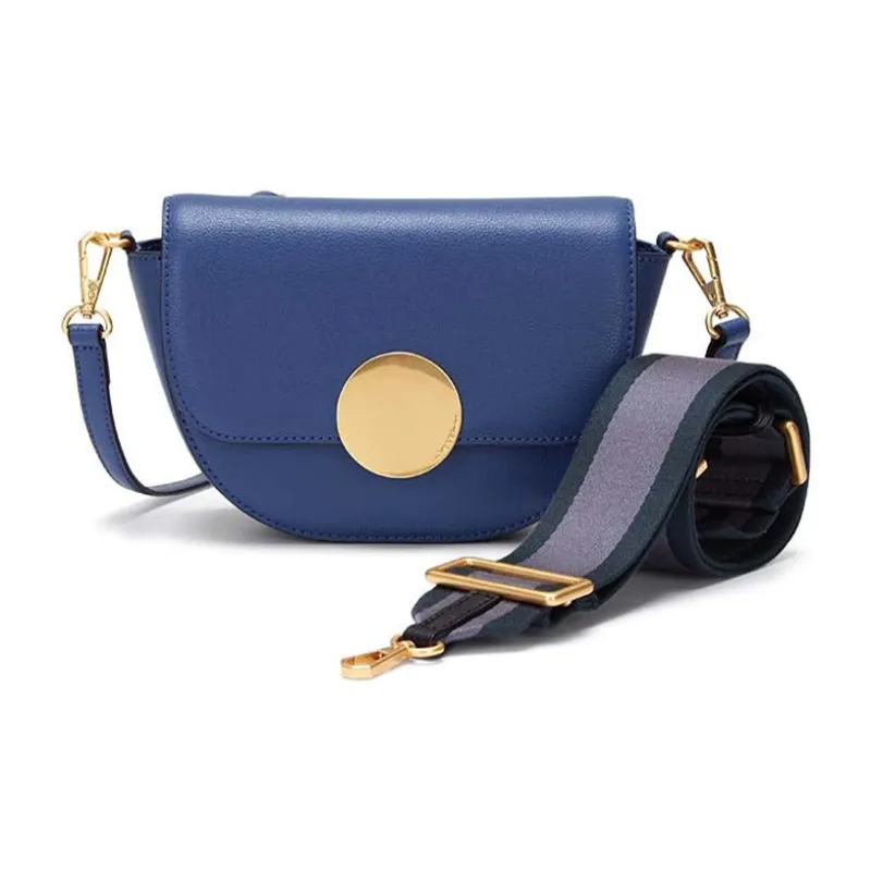 ORYANY Leather Shoulder Bag Crossbody Bag Women's Dark Blue-1
