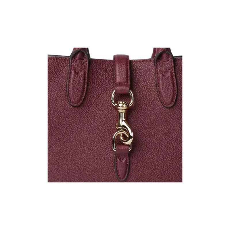 GUCCI Rosso Encora Leather Shoulder Bag, Crossbody Bag, Handbag Trumpets Women's Red-8