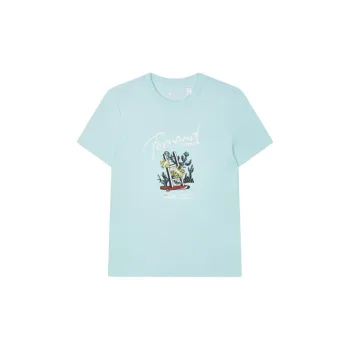 FILA T Shirt Women's Clear Sky Blue