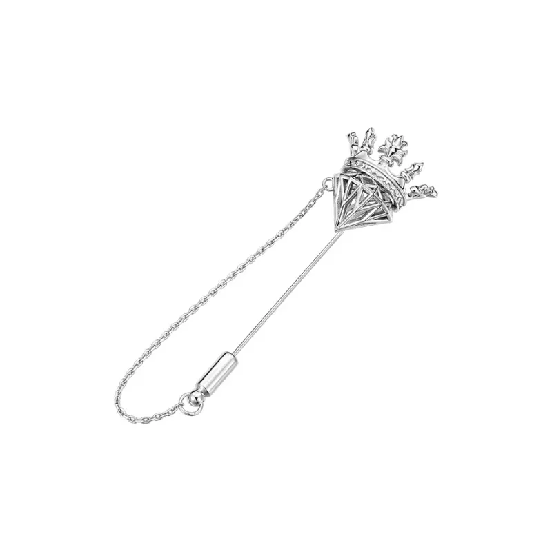 MYSH 925 Sterling Silver Brooches Men's-1