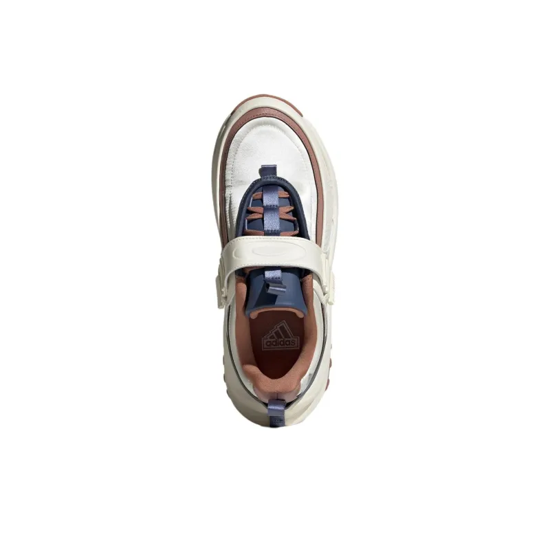 Adidas Maxxwavy EXTREME TRAINERS Durable Breathable Low Top Chunky Sneakers Women's Beige Brown-4