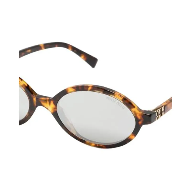 MIU MIU Runway Logo plaque Sunglasses-2