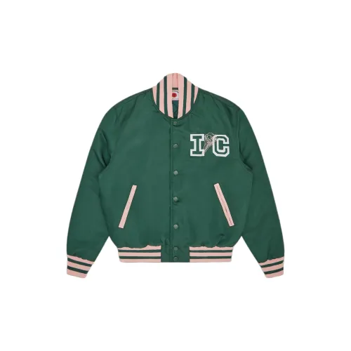 Ice Cream 2024 Early Autumn Collection Baseball Jerseys Unisex Green