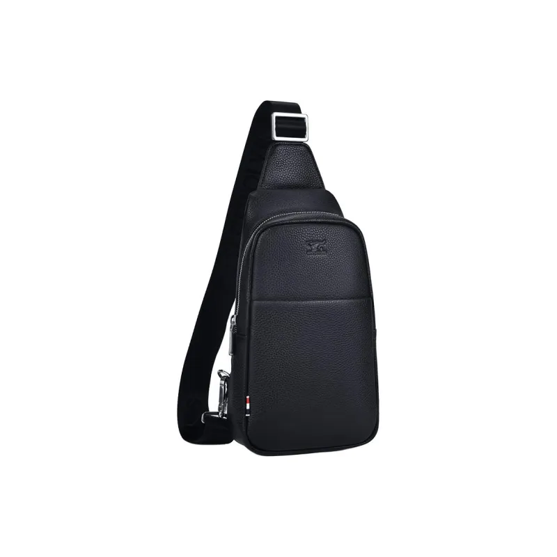 SEPTWOLVES Cow Leather Shoulder Bag, Crossbody Bag, Fanny Pack, Sling Bag Regular Men's-0