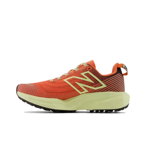 New Balance NB FuelCell Anti-Slip Wear-Resistant Low-Top Trail Running Running Shoes Women's Orange Yellow
