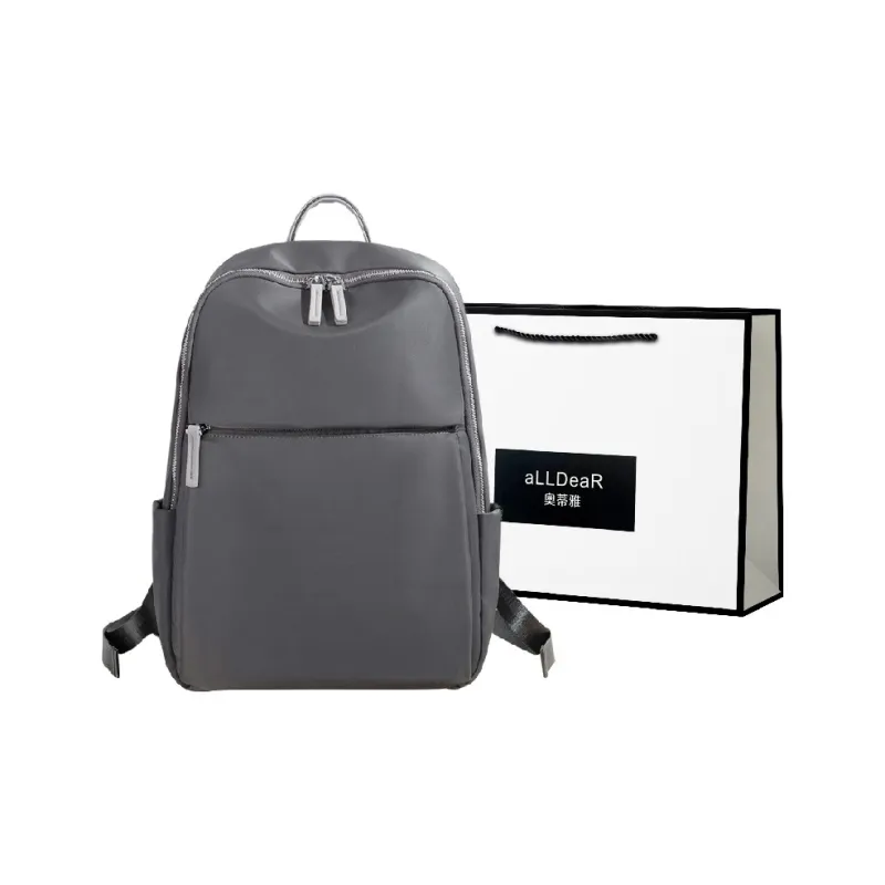 ALLDeaR Oxford Backpack Women's Apricot & Brown/Apricot Gray/Dark Gray/Classic Black-4