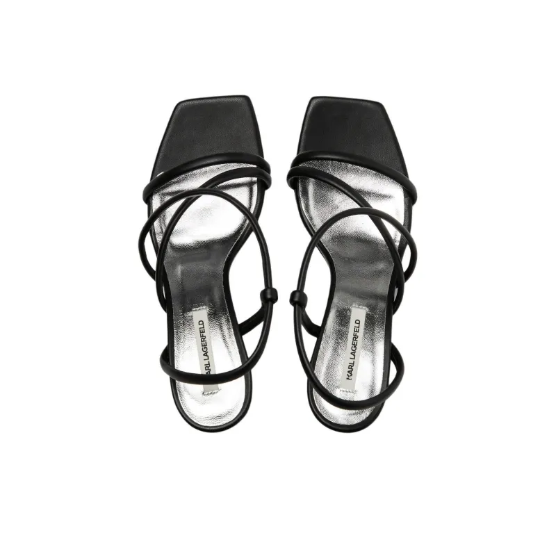 Karl Lagerfeld Rialto 80mm Leather Sandals Women's-2