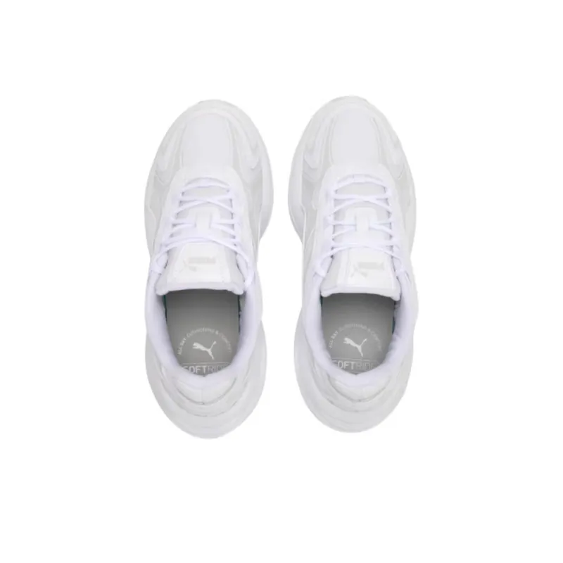 PUMA Hypnotic LS Abrupt Anti-Slip And Wear-Resistant Breathable Low-Top Casual Shoes Unisex White Beige-3