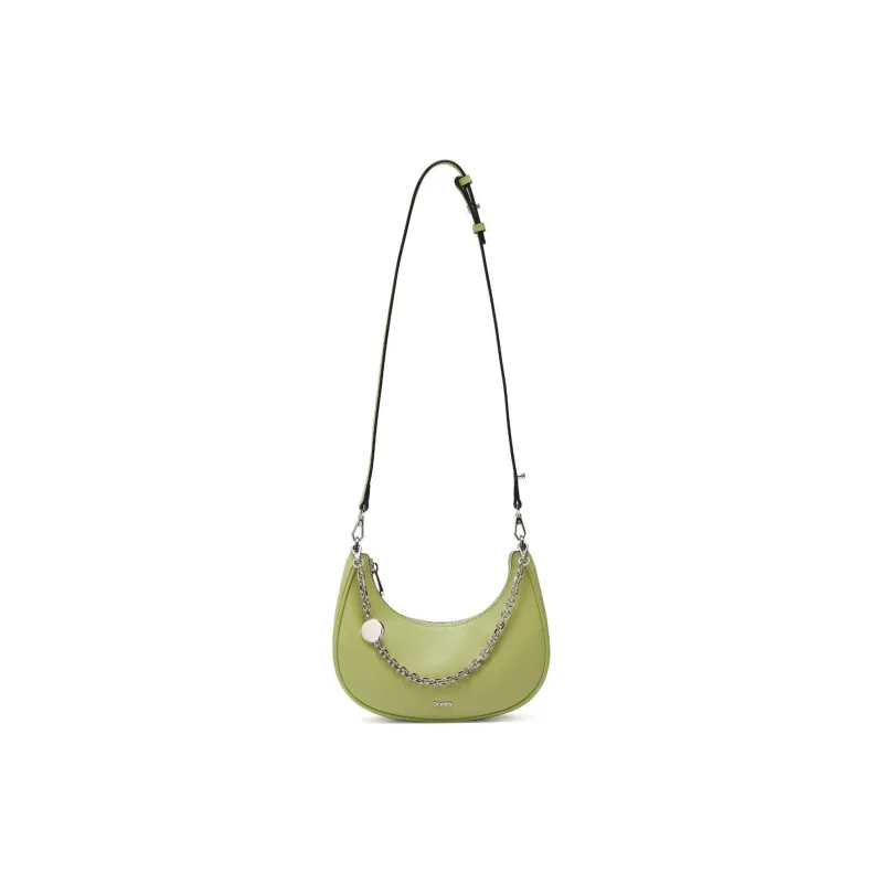 ORYANY Cow Leather Portable Crossbody Bag Shoulder Bag Women's Green-1