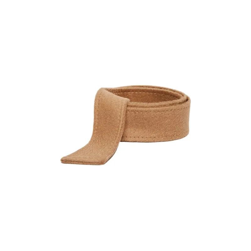 MaxMara Rialto Camel Hair Belt Women's Camel-1