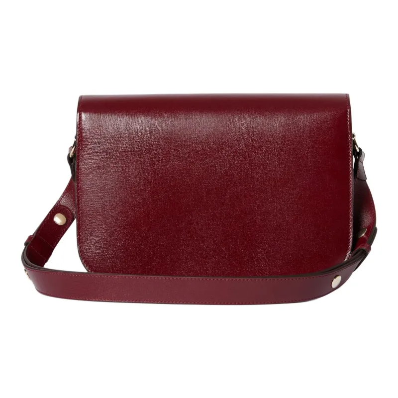 GUCCI Horsebit 1955 Leather Handbag, Shoulder Bag Women's Red-3