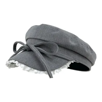 MEETSUNNY Octagonal Cap With Small Face Berets Women's
