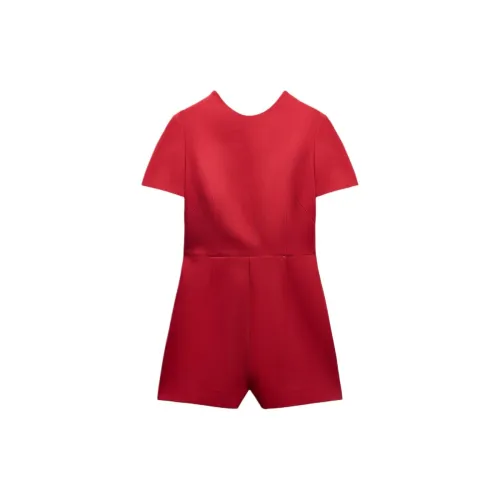 ZARA Bodysuits Women's Deep Red