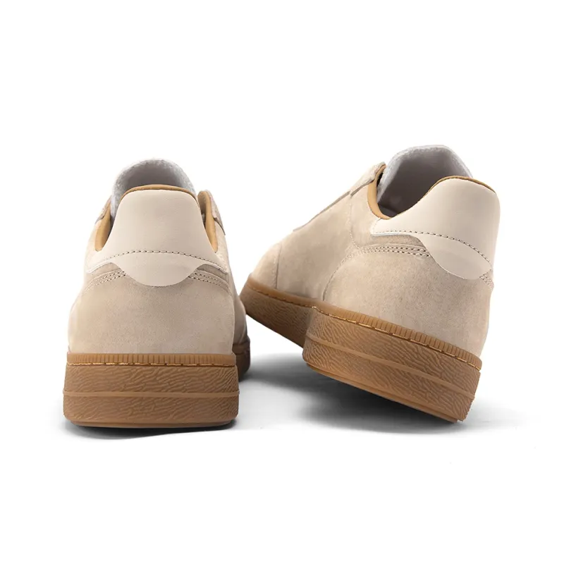 WALKSOUL Skateboard Shoes Men Low Top White-13
