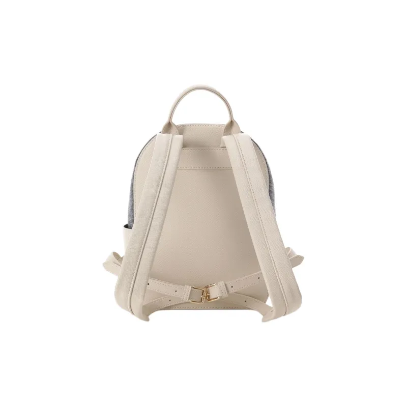 SAMANTHA THAVASA Polypropylene Synthetic Leather Polyester Backpack Women's Indigo-3
