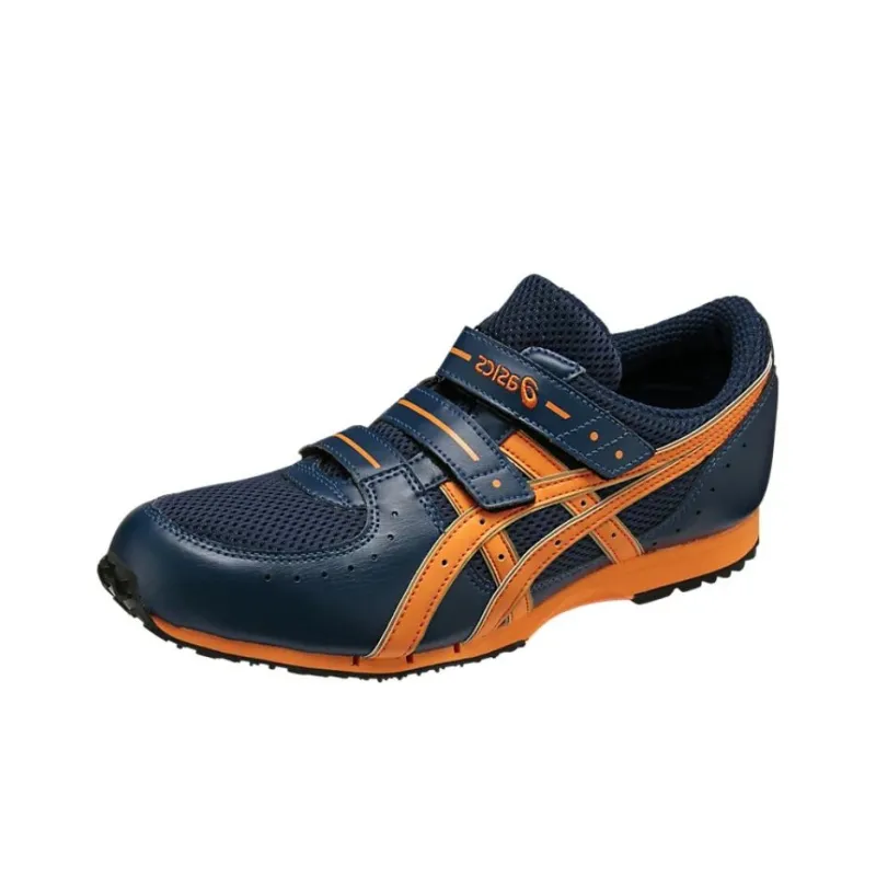 Asics Abrasion Resistant Low Top Casual Shoes Men's Marine Blue-2