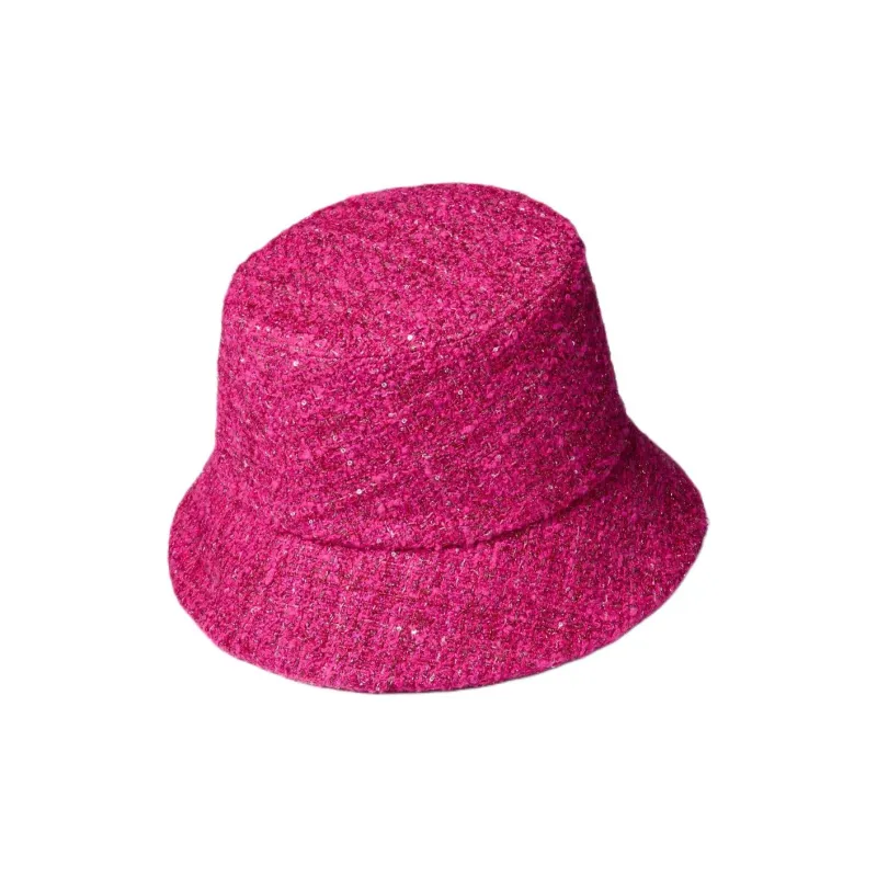 Valentino Wool Bucket Hats Women's Pink-1