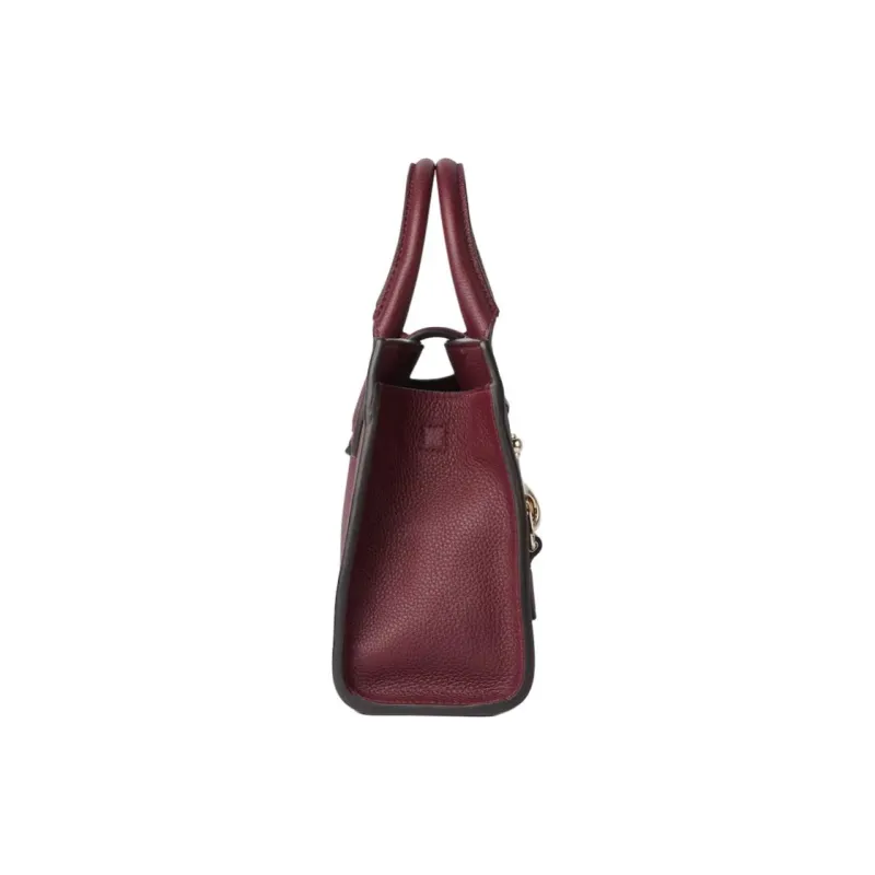 GUCCI Rosso Encora Leather Shoulder Bag, Crossbody Bag, Handbag Trumpets Women's Red-3
