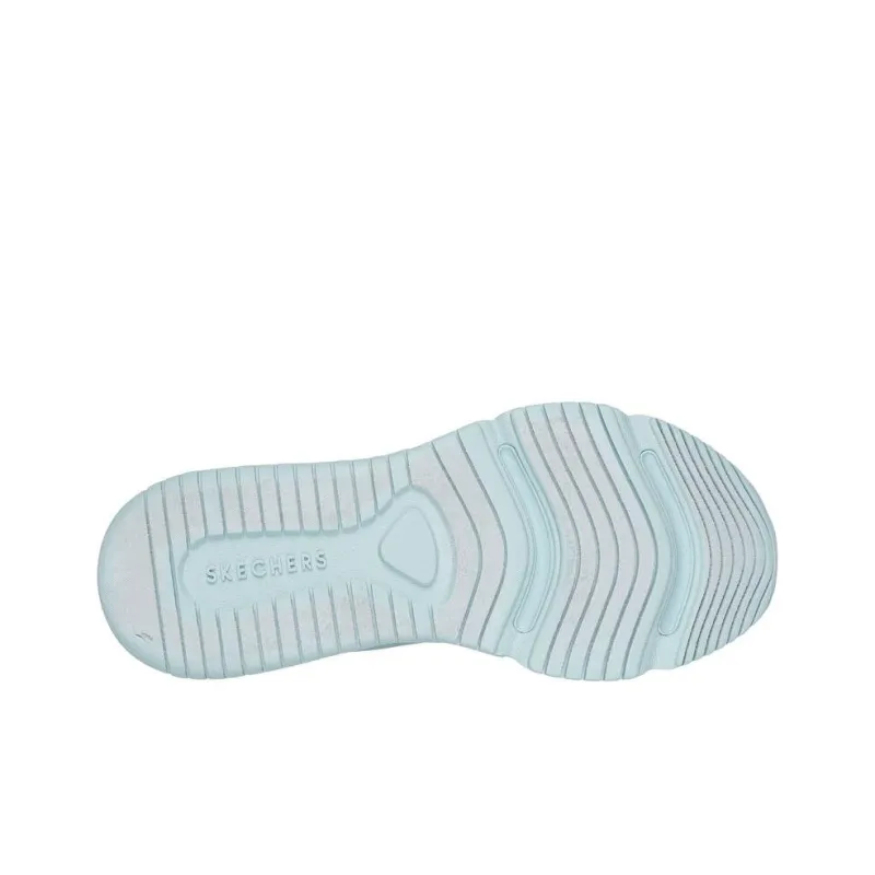 Skechers Cushioned Slip-Resistant Abrasion-Resistant Low-Top Running Shoes Women's Sage Gray-4