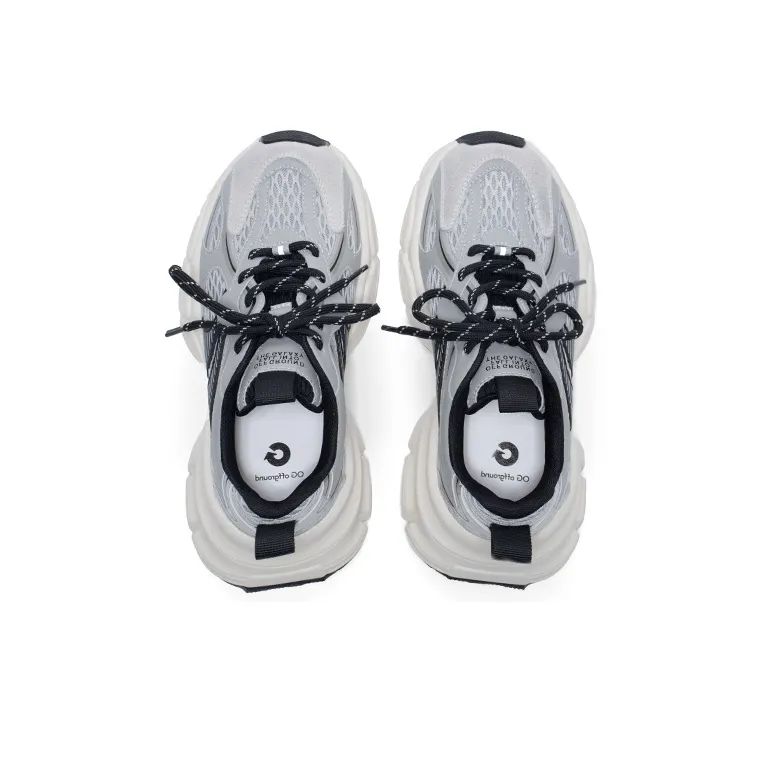 OG Offground Shan Xing Cushioning Anti Slip And Wear Resistant Low Top Casual Running Shoes Women's Mist Gray-4