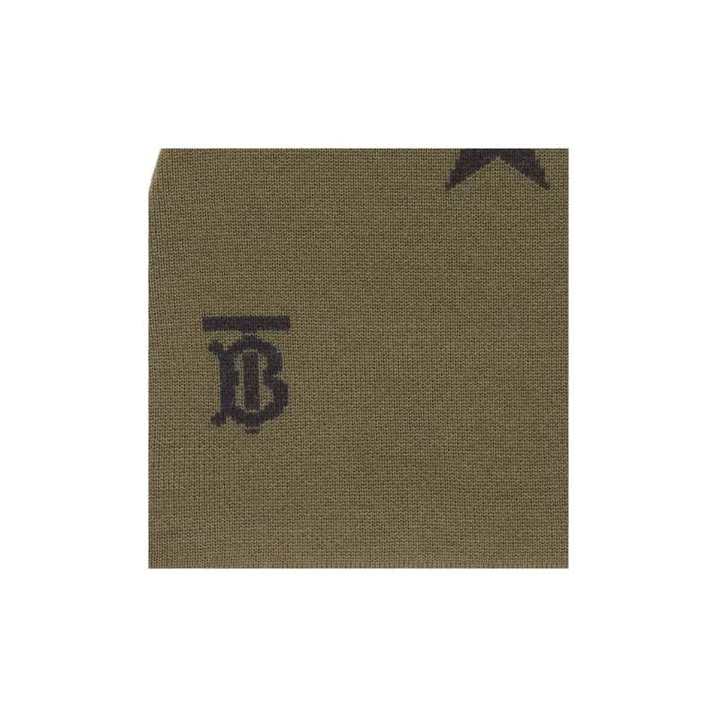 Burberry Kids Monogram-motif Beanie-1