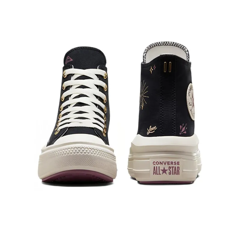 Chuck Taylor All Star Women's Converse Move Platform High 'Tiny Tattoos' Women's-3