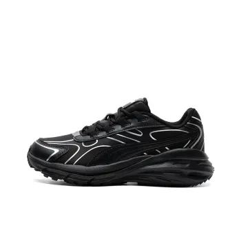 PUMA Hypnotic LS Abrupt Anti Slip Wear Resistant Low Top Casual Shoes Unisex Black Silver