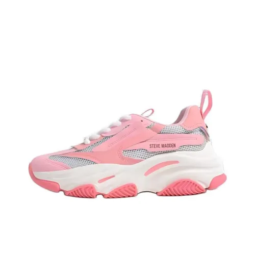 STEVE MADDEN Chunky Sneakers Women's Low-Top Pink