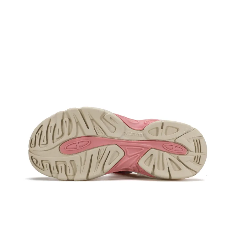 HUMTTO Non slip Lightweight Beach Sandals Women's Pink White-4