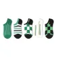 5 Pack (Striped No-Show Socks)