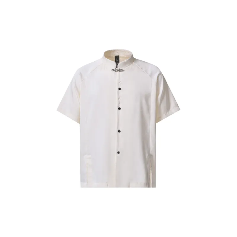 SANSHENGLIUBU Short-Sleeved Shirt Unisex-0