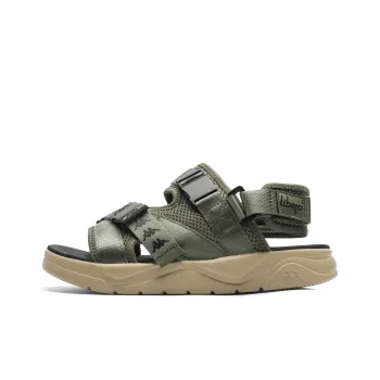 Kappa Jungle Lion Collection Beach Sandals Unisex Clover Green