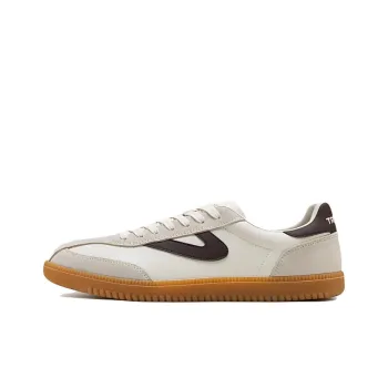 TRETORN Low-Top Skateboard Shoes Unisex Beige Brown