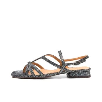 CHIE MIHARA Strap Sandals Women's Black Silver