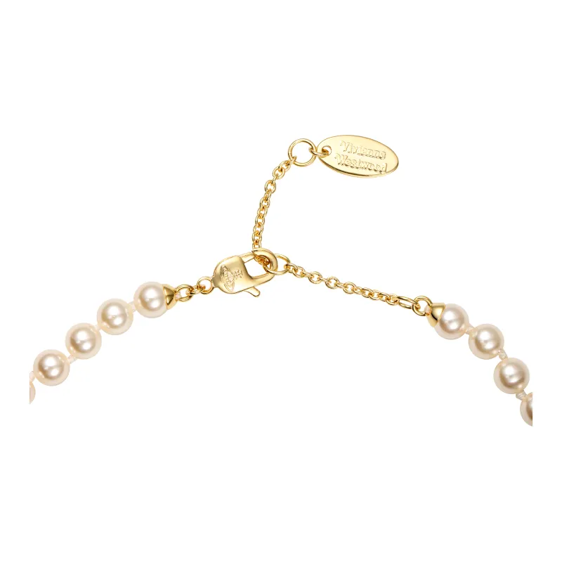 Vivienne Westwood Orb Pendant Embellished Necklace-3