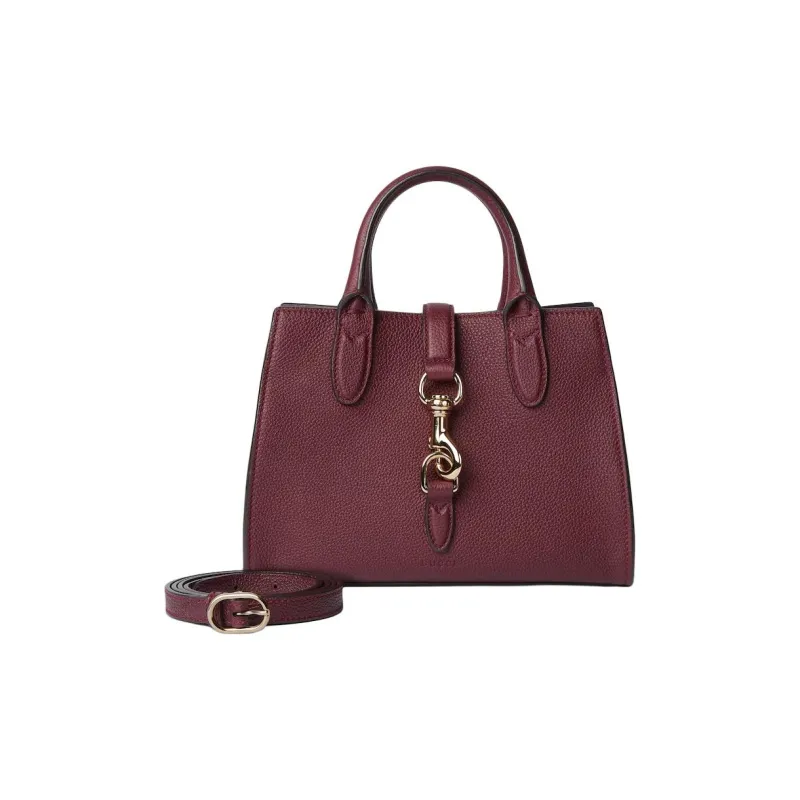 GUCCI Rosso Encora Leather Shoulder Bag, Crossbody Bag, Handbag Trumpets Women's Red-1