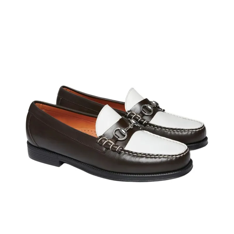 G.H. Bass & Co. Easy Weejuns Loafers Men's Black White-2