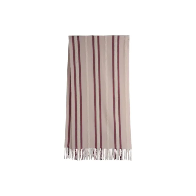 LONGCHAMP Wool Alpaca Polyamide Knit Scarves Unisex Multicolor-0