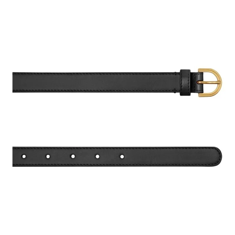 VERSACE Gianni Ribbon Leather Belt-1