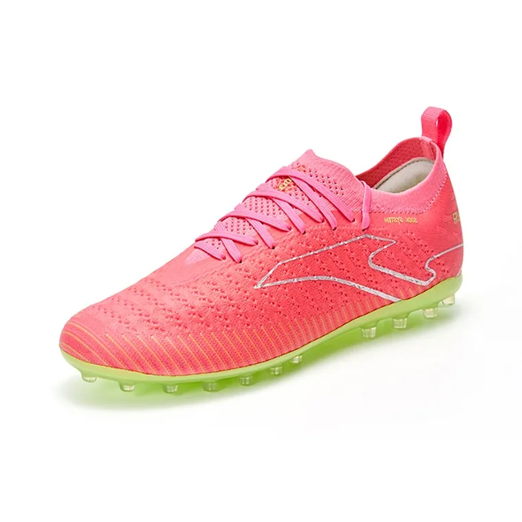 Joma MG Rubber Short Studs Artificial Ground Soccer Shoes Men's Rose Red-3