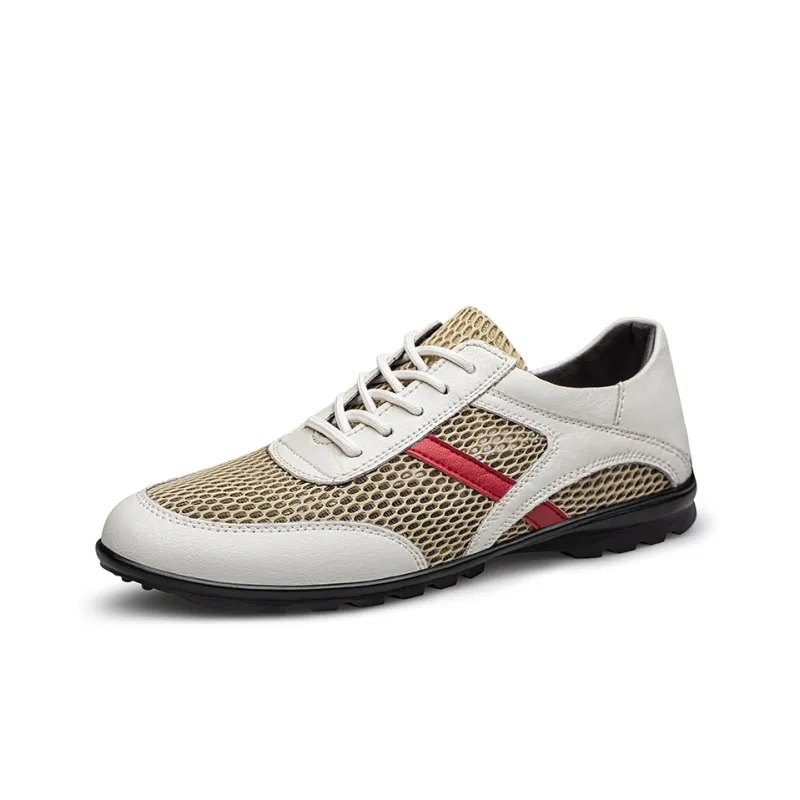 Abango Casual Shoes Unisex Low Top White/Black-1