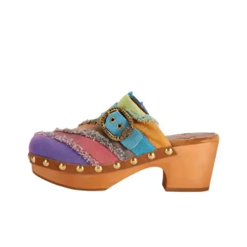 Kurt Geiger London Closed Toe Slippers 7cm Women's Orange