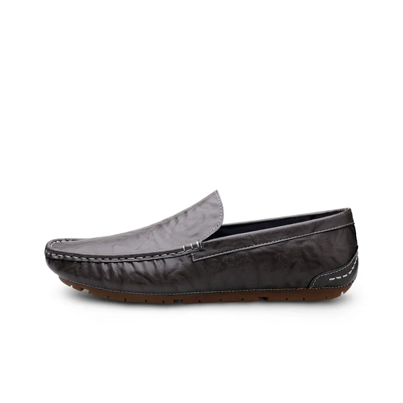Abango Gommino Loafers Unisex Green/Gray/Black-6