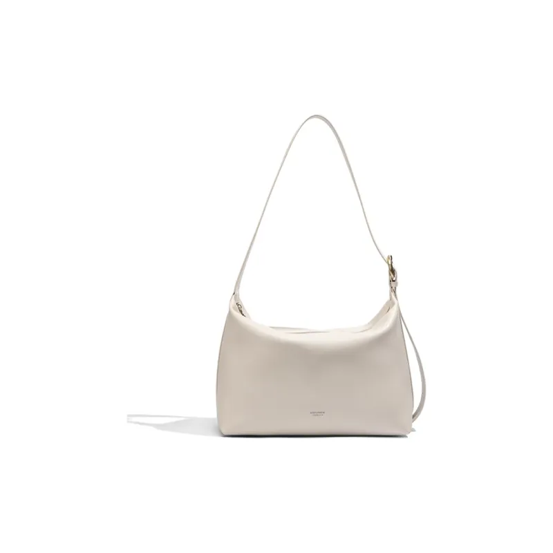 Tanita West Cow Leather Tote Bag Shopping Bag Crossbody Bag Shoulder Bag Large Size Women's Coffee/Black/Cream White-23