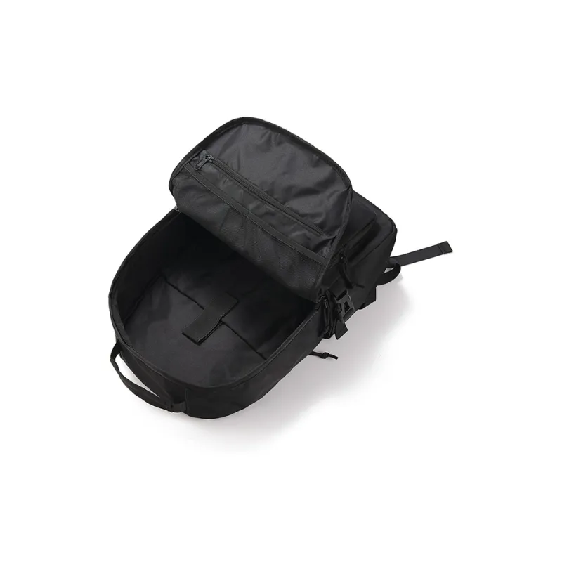 Yohji Kimura Oxford Backpack Regular Unisex Burgundy/Black/Light Khaki-10