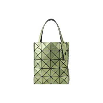 ISSEY MIYAKE Lucent Boxy PVC Totes Shopping Bags Handbags Unisex Light Green