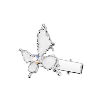 MAGICPOLE Alloy Hair Clips Women's White/Pink