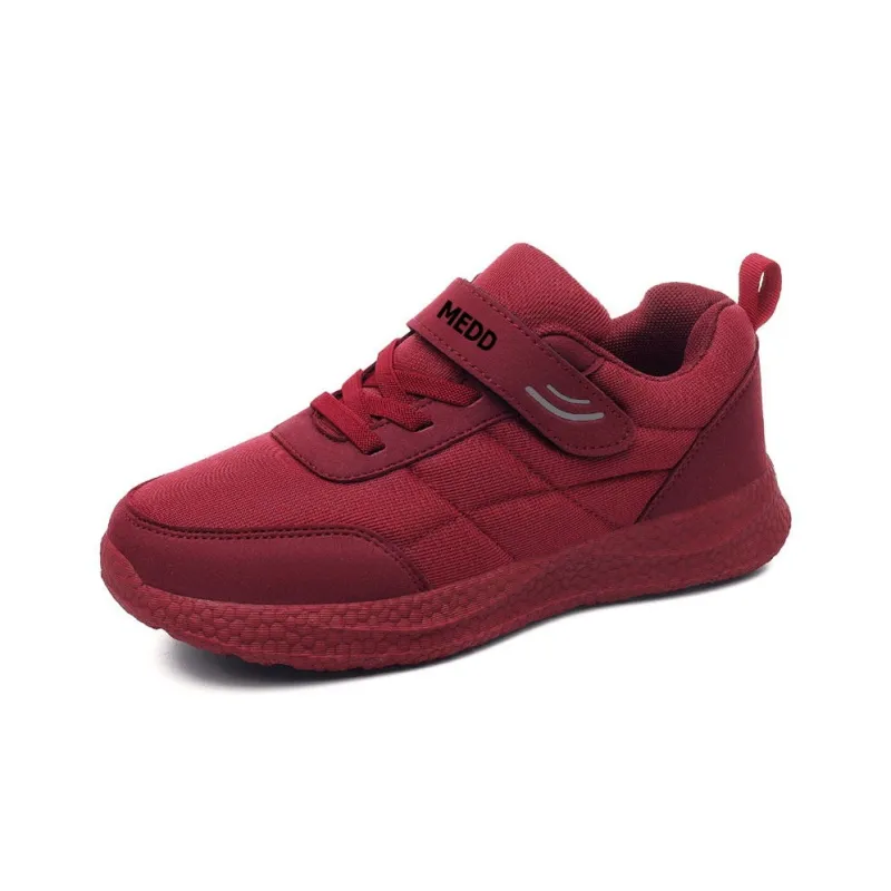 Medd Casual Shoes Women's Low Top Maroon-1